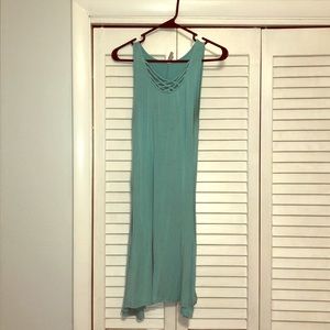 Blue swing dress